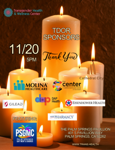 TDOR Sponsors 2026